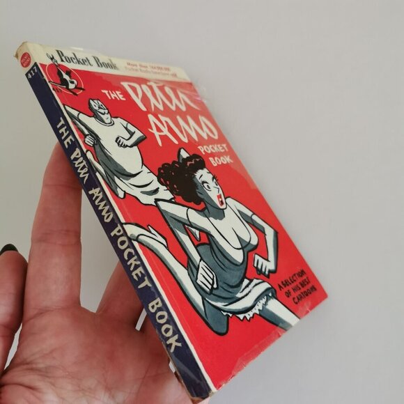 1947 Peter Arno Pocket Book New Yorker Cartoons Satirical Art Vintage Illust - Picture 2 of 8